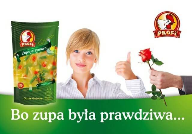 Reklama zupy Profi